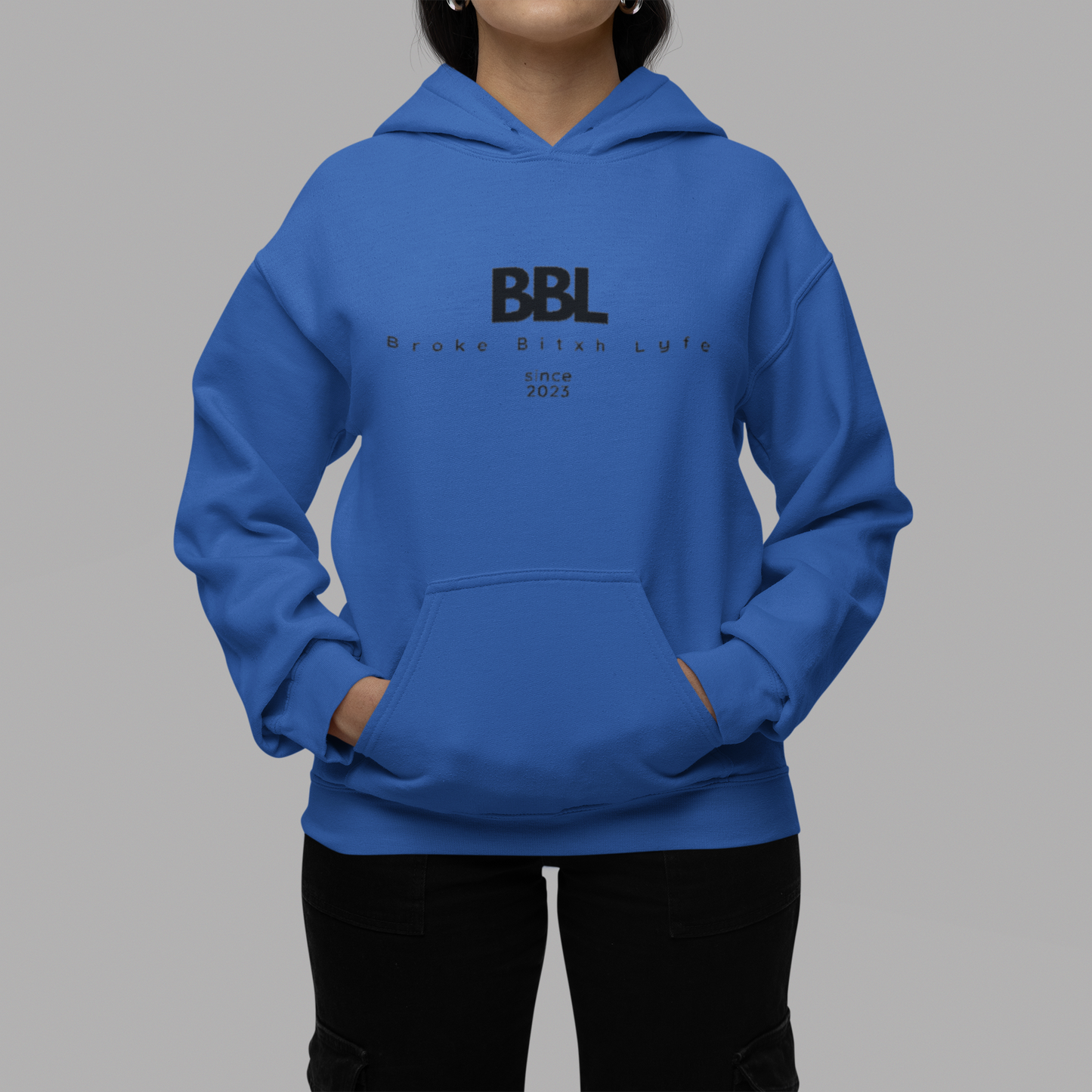 Broke Bitxh Lyfe Embroidered Hoodie