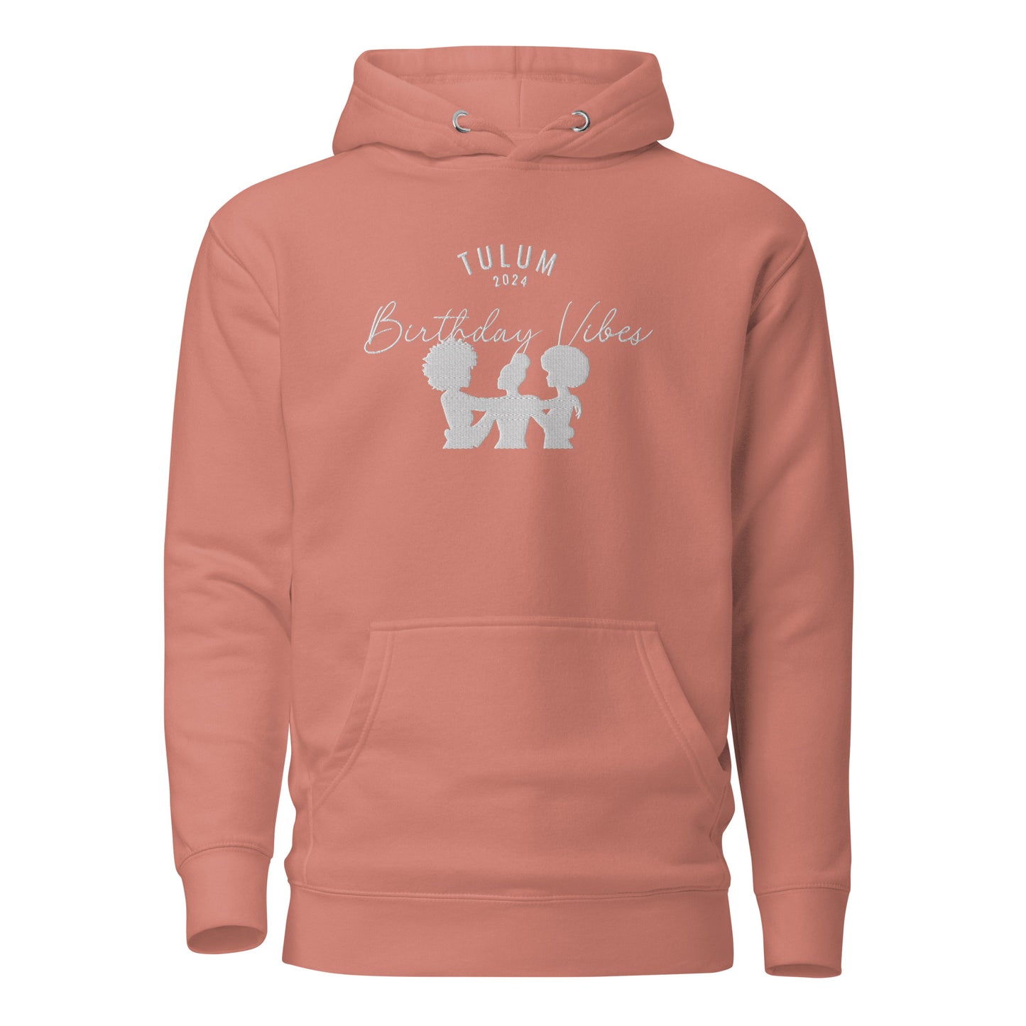 Tulum, Mexico Birthday Vibes Hoodie - Embroidery