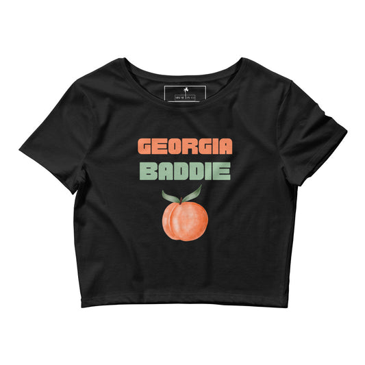 Georgia Baddie Women's Crop Tee.