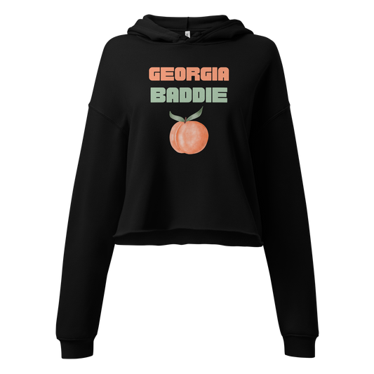 Georgia Baddie Crop Hoodie