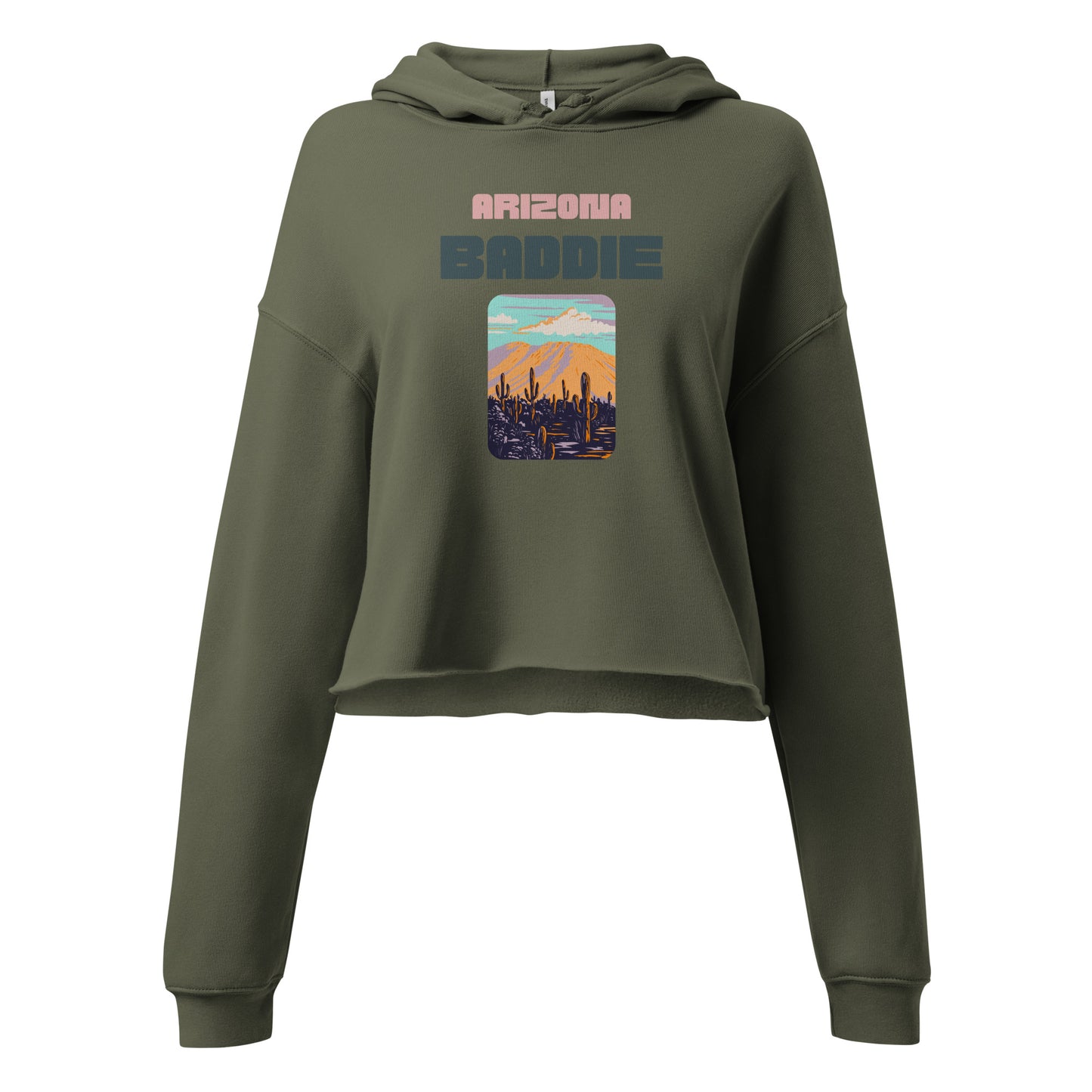 Arizona Baddie Crop Hoodie