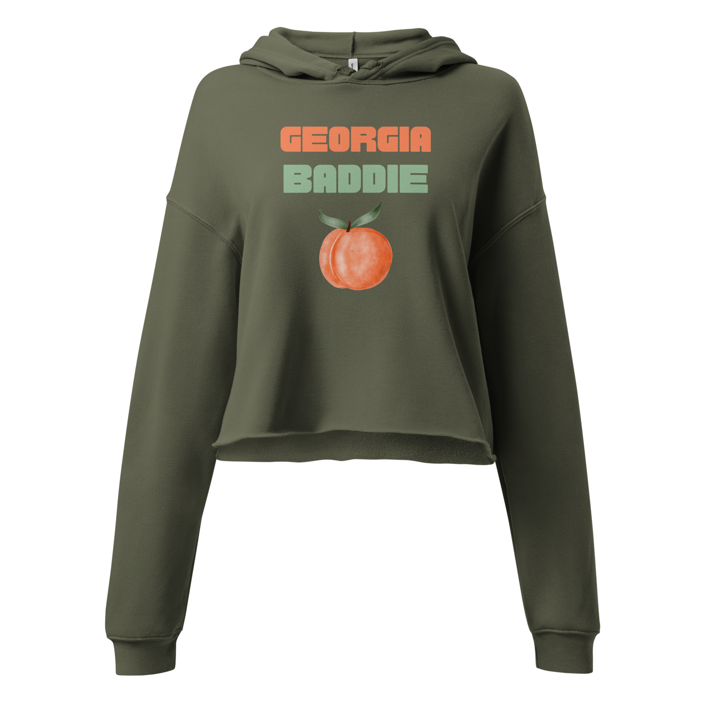 Georgia Baddie Crop Hoodie